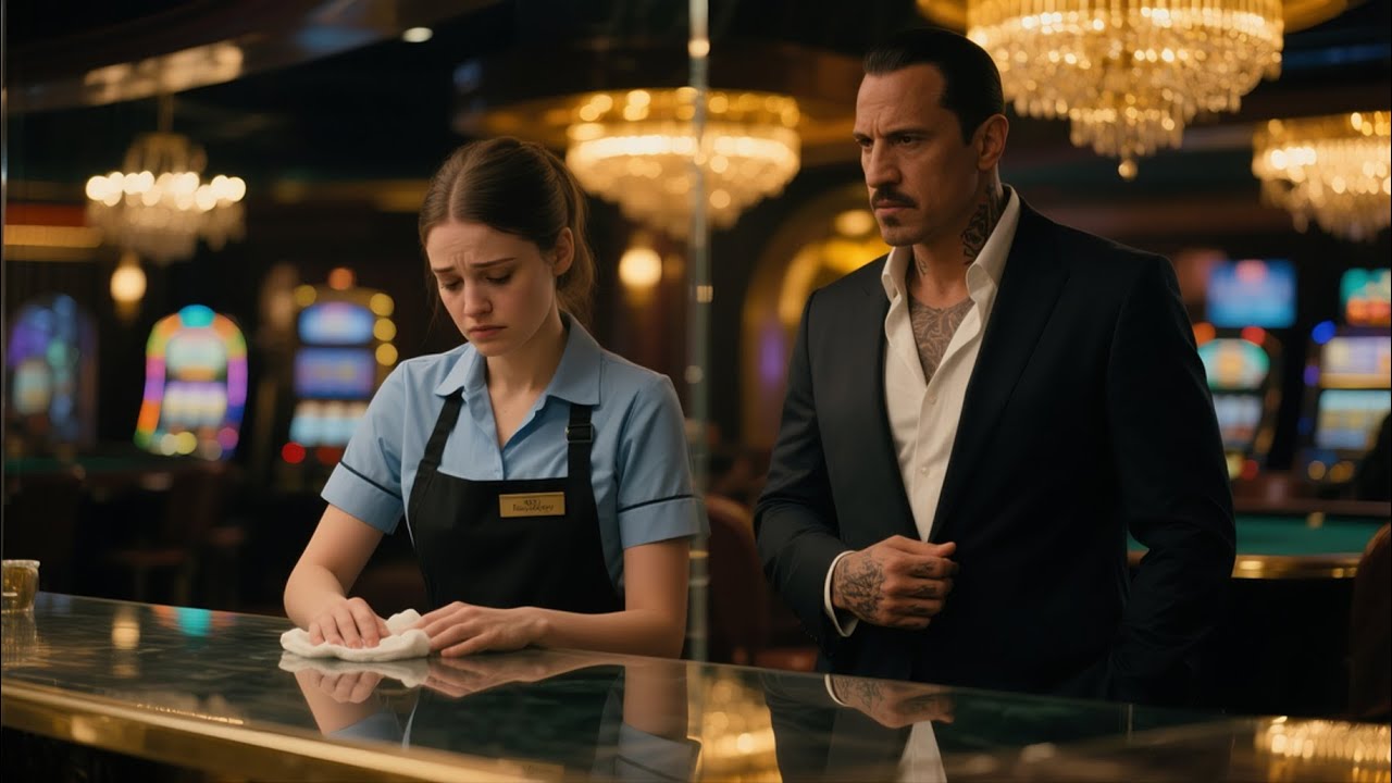 Single Mom Washing Dishes at a Casino — Unaware the Mafia Boss Is Secretly Watching