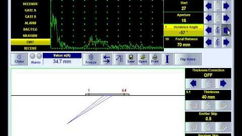 Phased Array Ultrasonic NDT - ISonic 2009 UPA Scope - Beam Steering