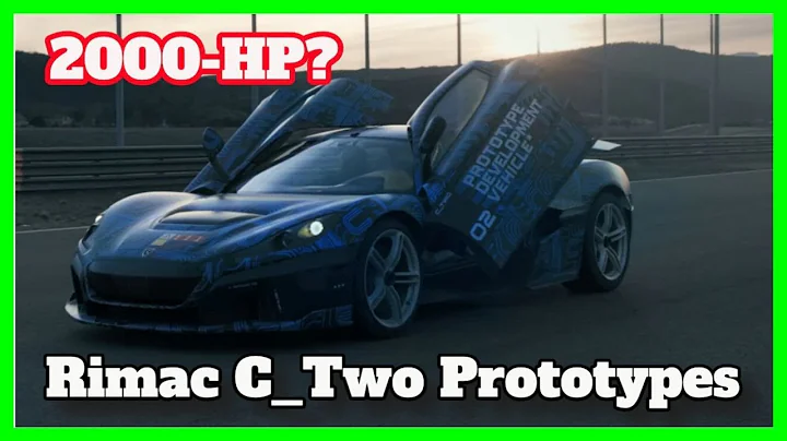 Rimac C_Two Prototypes Testing On the  Race Track | Incredible Speed