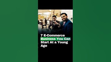 7 E-Commerce Business Ideas to Start Young & Become Successful 🚀 | Online Business 2025