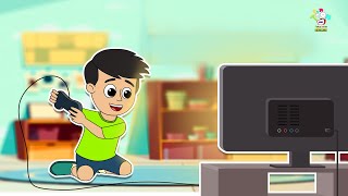 Gattu's Favourite Game | Video Game |  English Moral Story | English Animated | by PunToon Kids Fun & Learn - English 1,160 views 10 days ago 3 minutes, 49 seconds