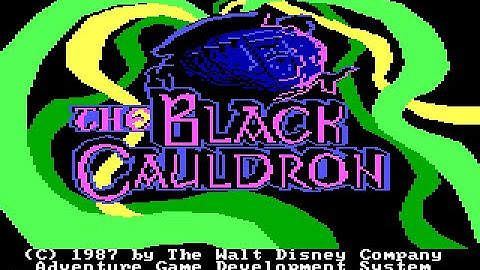 Black Cauldron Remake running in ScummVM