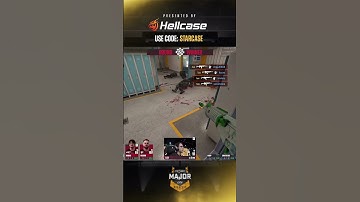 Lux spots the enemy and wipes FOUR in a blink #starladder #cs #кс #csgo