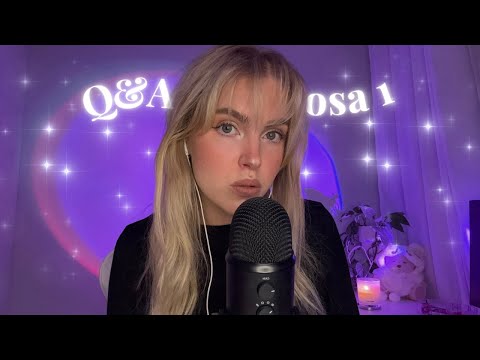 ASMR SUOMI lähikuiskaus Q&A ✨ | osa 1 | answering your questions
