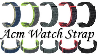 Acm Watch Strap Nylon Soft Loop For Smartwatch screenshot 2