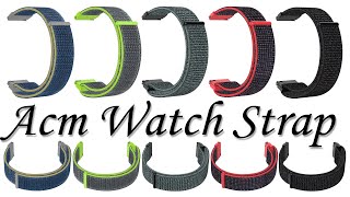 Acm Watch Strap Nylon Soft Loop For Smartwatch screenshot 4
