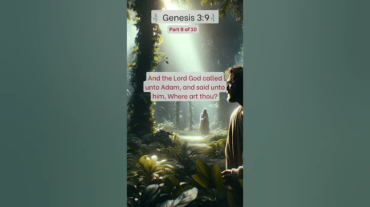 🕊️ Genesis 3:9 🕊️ #Genesis, #God