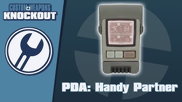 TF2C: Custom Weapons: Knockout Demonstration - PDA: Handy Partner