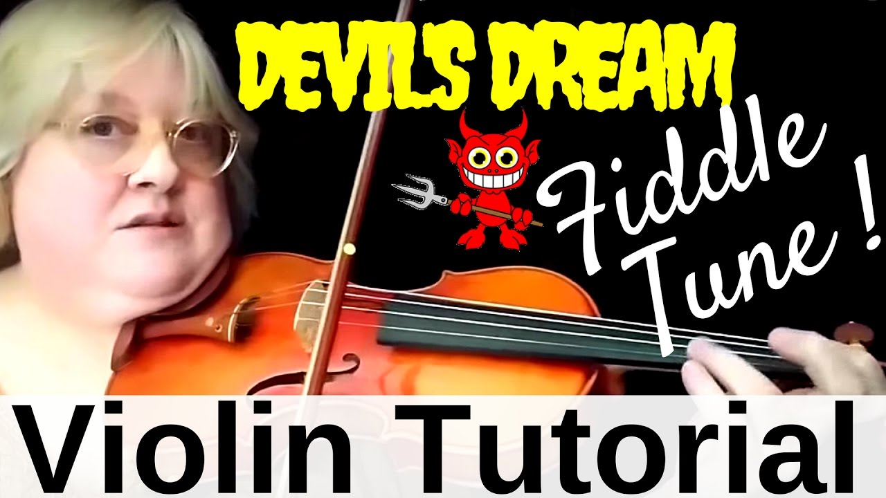 Violin Devil's Dream Fiddle Tune Tutorial for Beginners