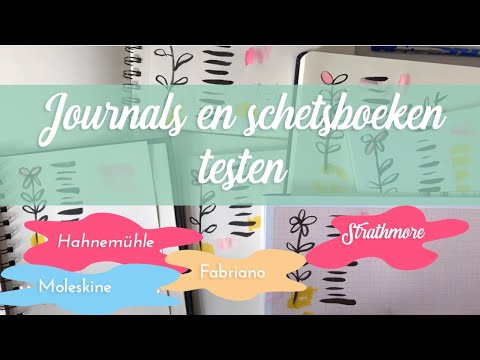 Video: Wat Is Een Schetsboek?