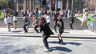 GANGNAM STYLE FLASH MOB (1ST) @ STATE LIBRARY (AUSTRALIA- MELBOURNE) 22/09/12