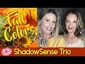 SHADOWSENSE TRIO 🍁 Fall Color Eye Look!