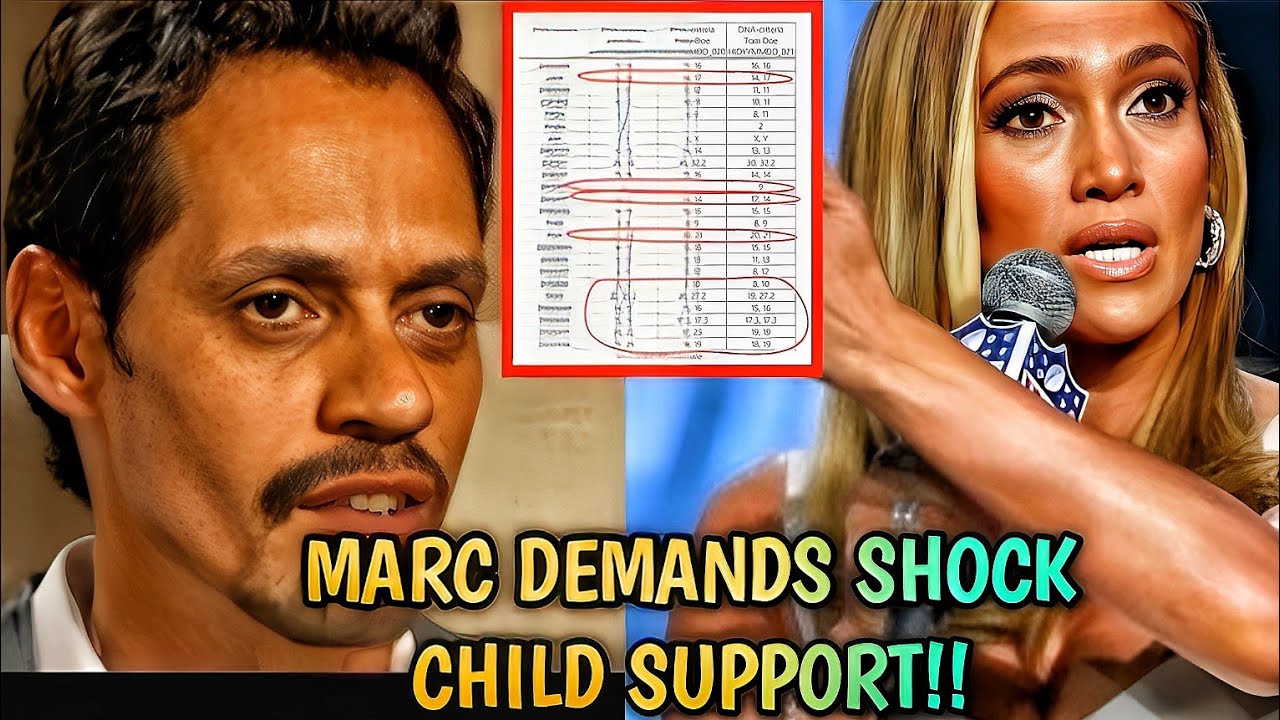 Marc Anthony DEMANDS SHOCK Child SUPPORT From JLo| SEIZED His TWINS