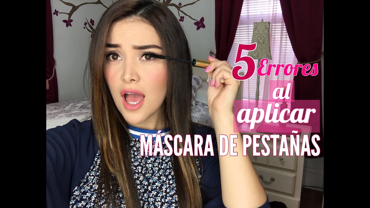 5 Errores al aplicarte la máscara de pestañas | Como usar la CUCHARA para virar las pestañas  💖