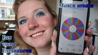 Pan those eyeshadows | March update 2024 | anoukdominiquerose