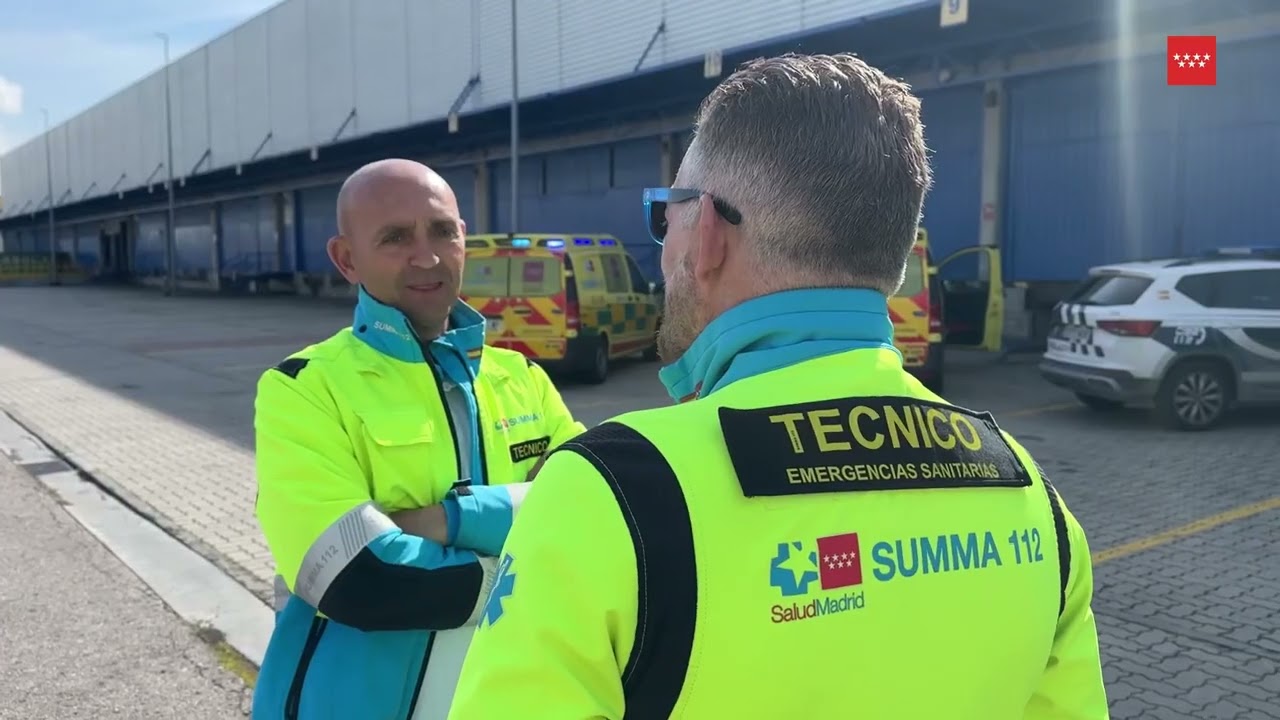 Accidente labora, Madrid