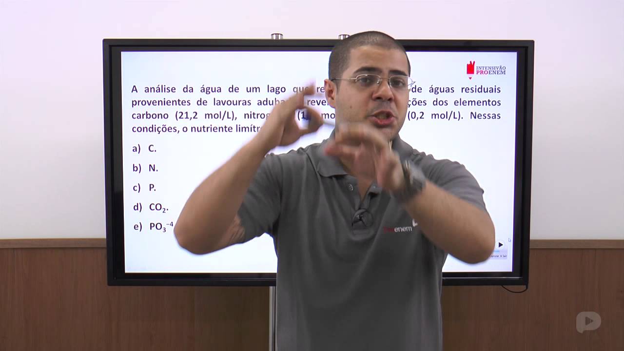 Biologia - Desequilíbrio ambiental