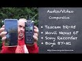 Tascam DR-05 vs móvil