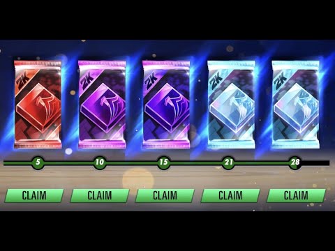 Claiming My Daily Login With Diamond Pulls! || NBA 2K Mobile