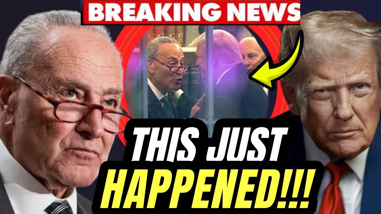 🤯HOLY SH*T! Trump EXPLODES ON Chuck Schumer as Senate Leave Without ...