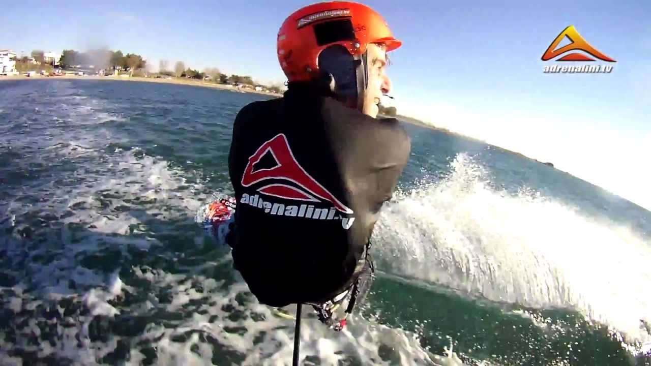adrenalini.tv   Winter Kiting in Greece