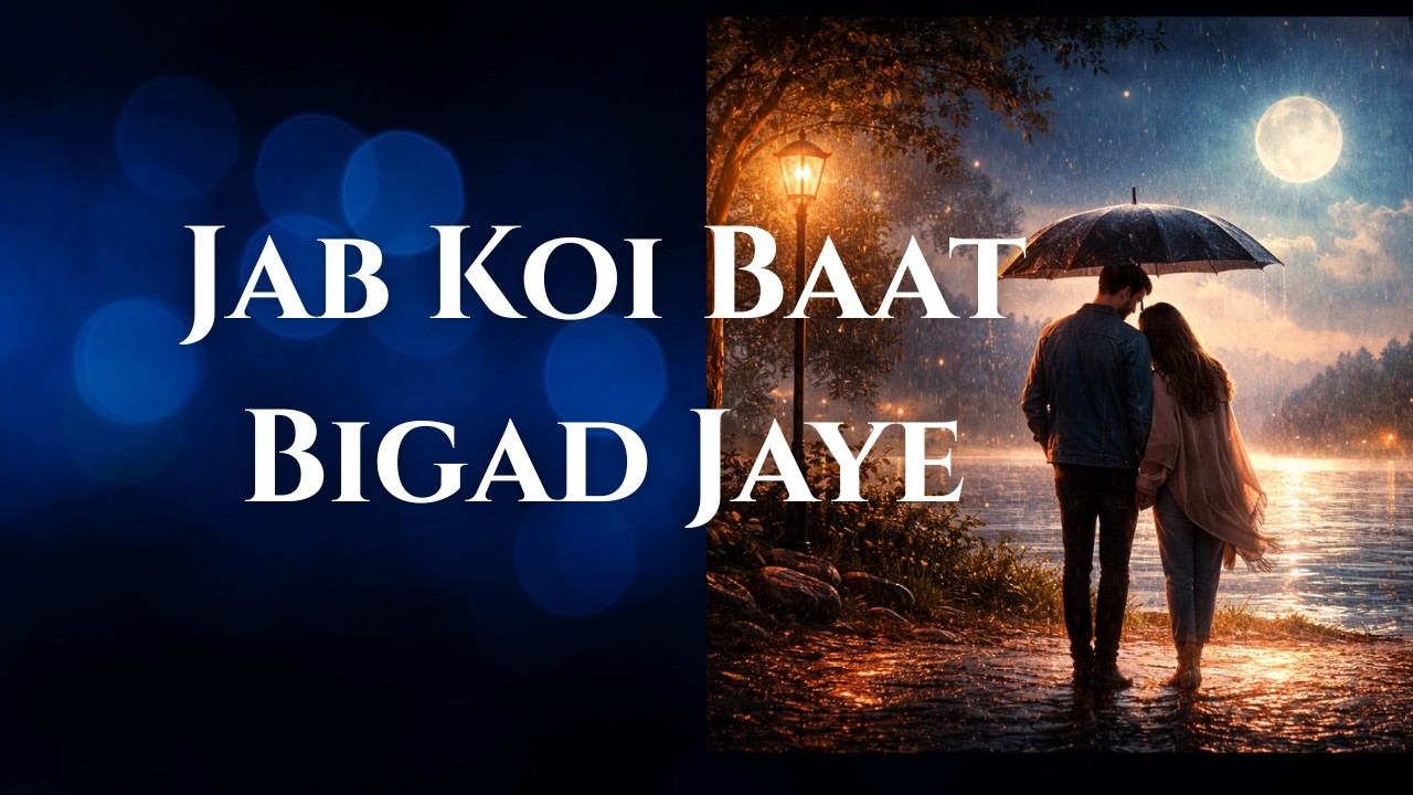 Jab Koi Baat Bigad Jaye (Cover Version) #arpitasmelodies