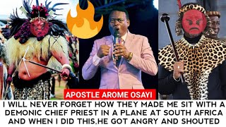 MY BATTLE AGAINST A DEMONIC CHIEF PRIEST IN SOUTH AFRICA ON A PLANE THAT  I WILL NOT FORGETAP AROME