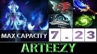 Arteezy [razor] max capacity hard carry build ► dota 2 7.23