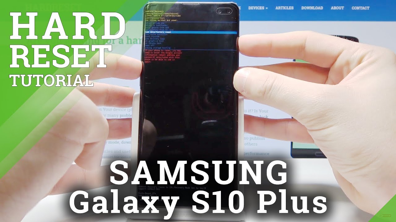 Hard Reset Samsung Galaxy S20