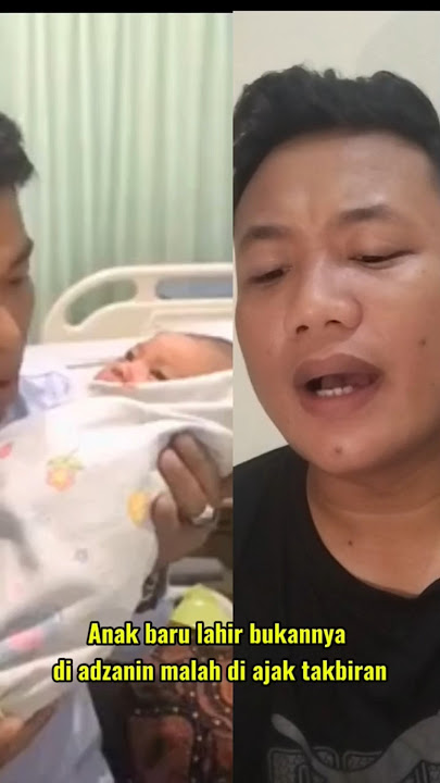 Bisa bisanya bayi baru lahir di ajak takbiran #short #shorts #reaction #reactionvideo