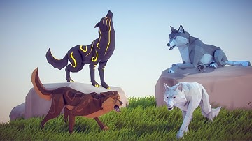 Poly Art: Wolf - Unity
