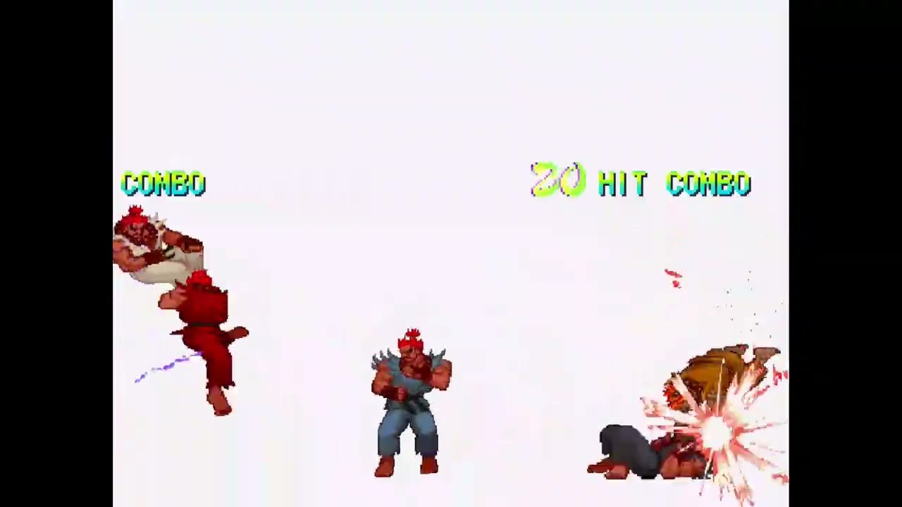 Street Fighter Alpha - Mugen - Akuma Battle