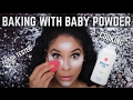 BAKING/SETTING WITH BABY POWDER | DOES IT WORK?