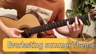 Main theme (Everlasting summer) - Fingerstyle Guitar notes+tabs