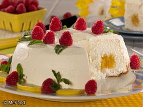 Lemon Chiffon Angel Cake