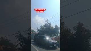 ada yang kecelakaan di jalan raya Cipicung kuningan