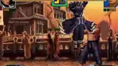 The King Of Fighters 2001 Middle Boss ZERO Gameplay