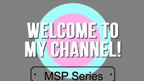 Channel Introduction -  MSP Series