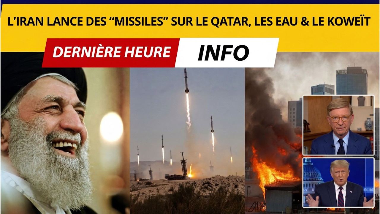 L'escalade URGENT : L'Iran Bombarde 4 Pays du Golfe Simultanément — Le Monde en État de Choc