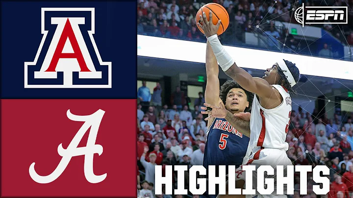 Arizona Wildcats vs. Alabama Crimson Tide | Full Game Highlights | ESPN College Basketball