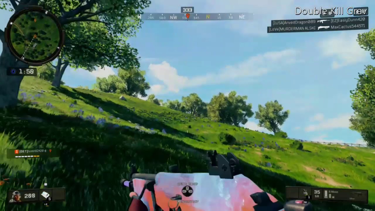 Blackout : 4💀 6th Place All Grav Kills.