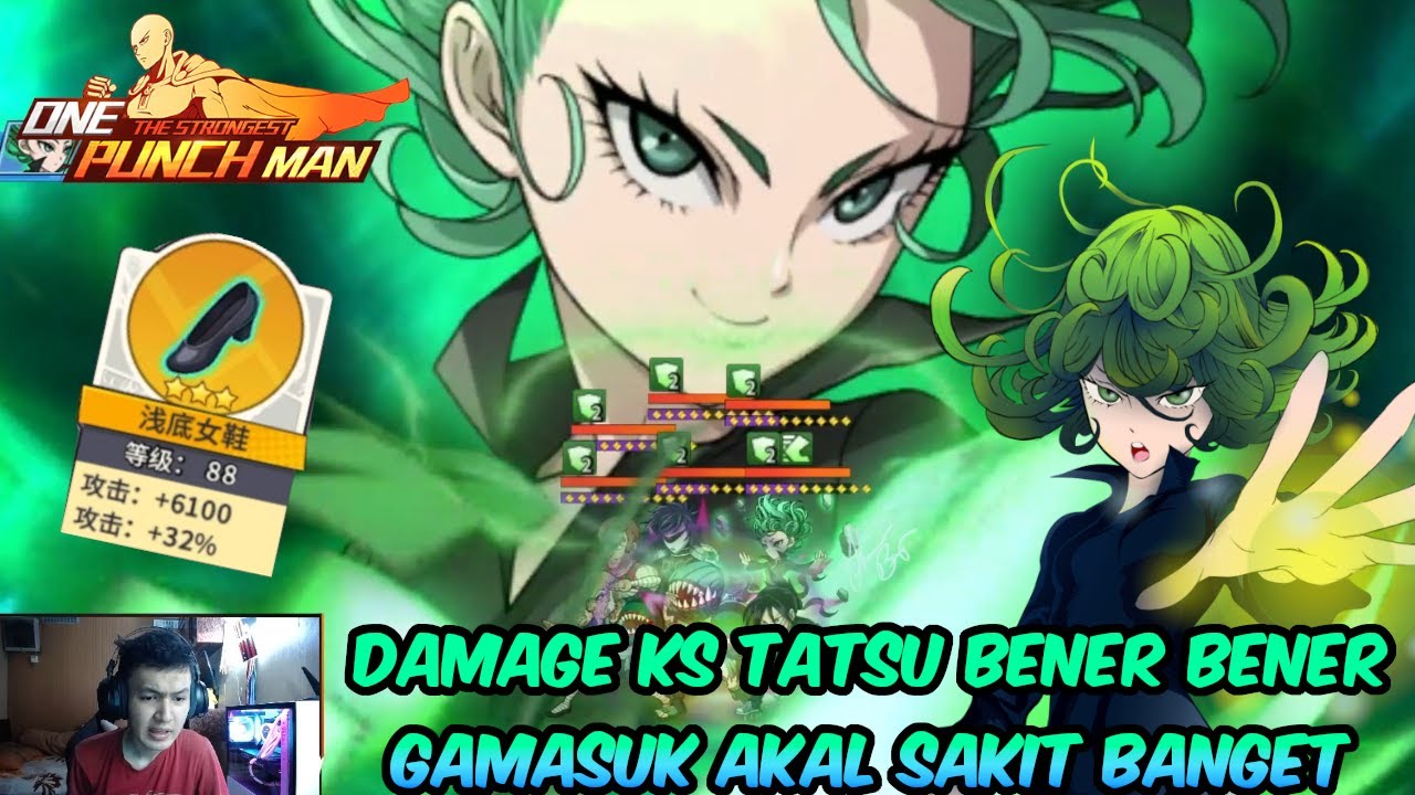 SHOWCASE KEEPSAKE TATSUMAKI UR !!! - ANIMASI NYA ADA MUKA TATSU NYA - OPM The Strongest