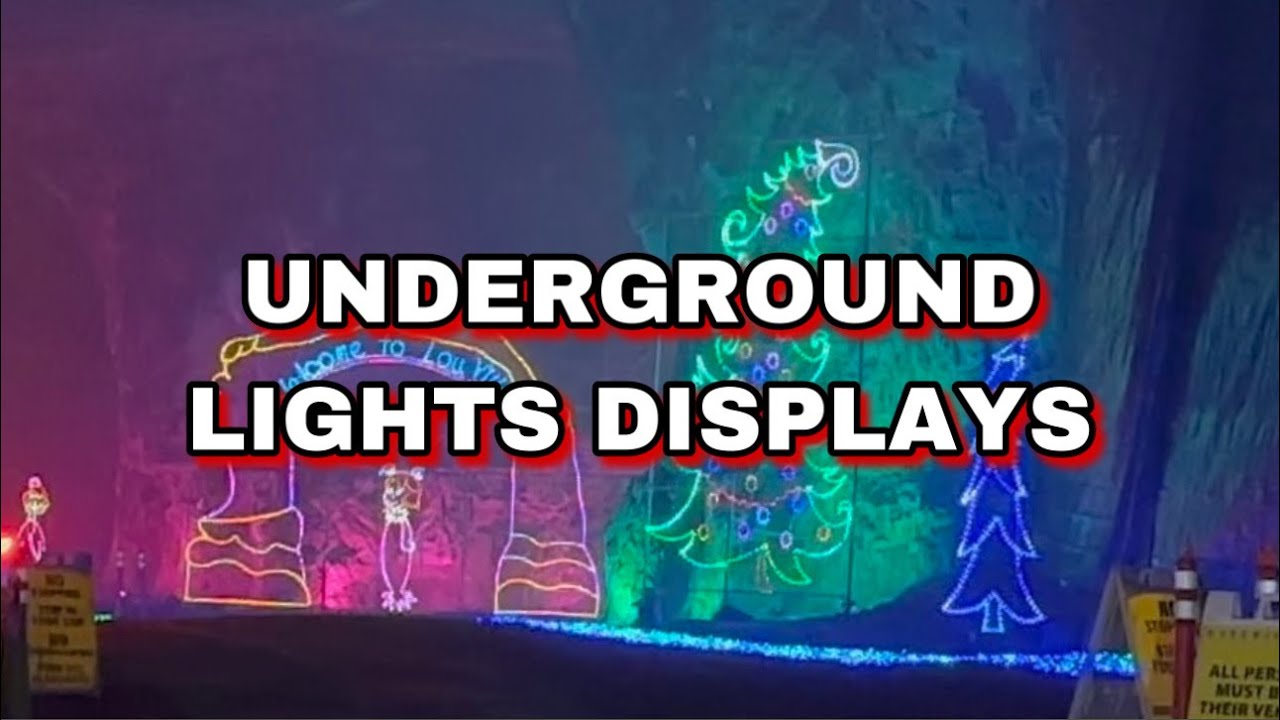 Drive Through Underground Christmas Lights Displays JennaHo JennaHo99