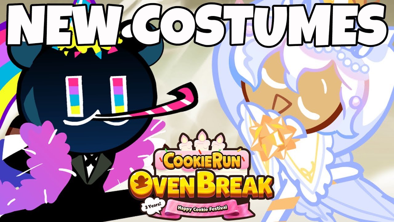 CROB NEW DJ & WHIPPED CREAM COSTUMES Cookie Run Ovenbreak YouTube