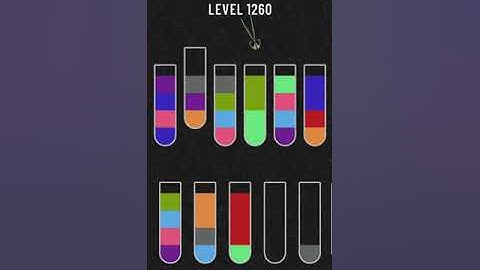 Water Sort Puzzle - Level 1259 & 1260