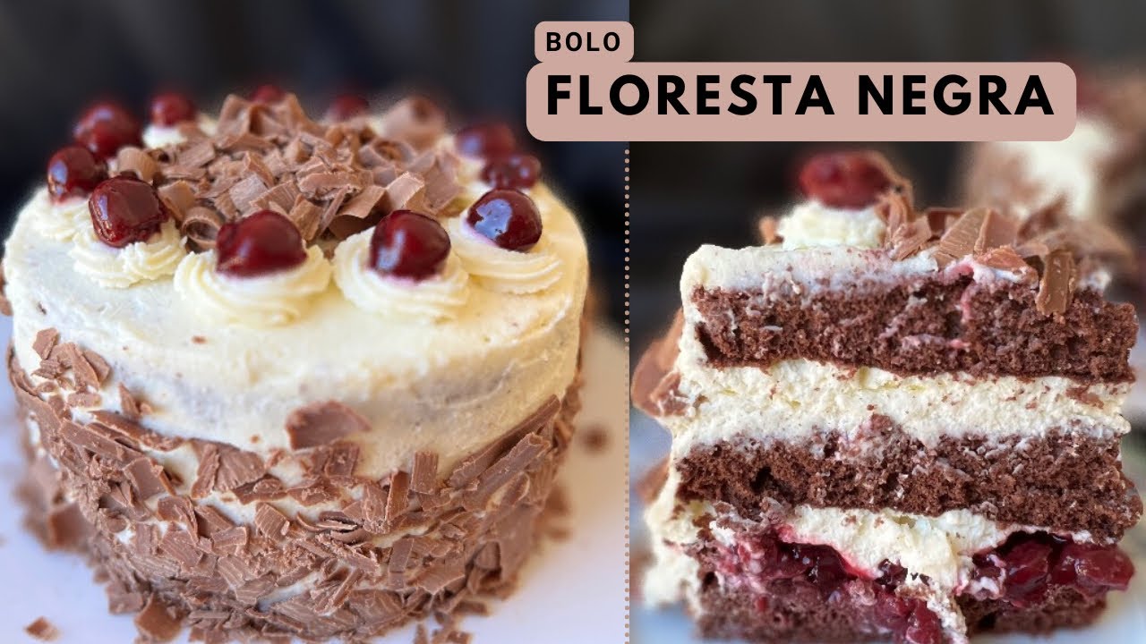 Receita Alemã Bolo Floresta Negra I