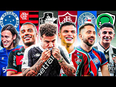 ♫ AS 9 MAIORES CONTRATAÇÕES DO BRASILEIRÃO EM 2024 | Paródia Vamo Marolar - L7NNON ft. MC Cabelinho