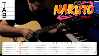 Tutorial Guren theme - Shirohae - Naruto cover   Guitar TABS