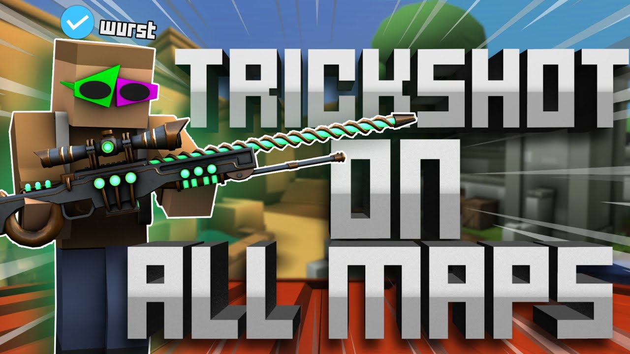 TRICKSHOTTING on ALL Maps in KRUNKER! (Insane Trickshots)
