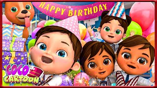 Birthday Bonanza Bash - Kids Songs &amp; Nursery Rhymes | Coco Cartoon Nursery Rhymes